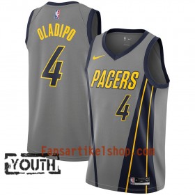 Indiana Pacers Trikot Victor Oladipo 4 2018-19 Nike City Edition Grau Swingman - Kinder
